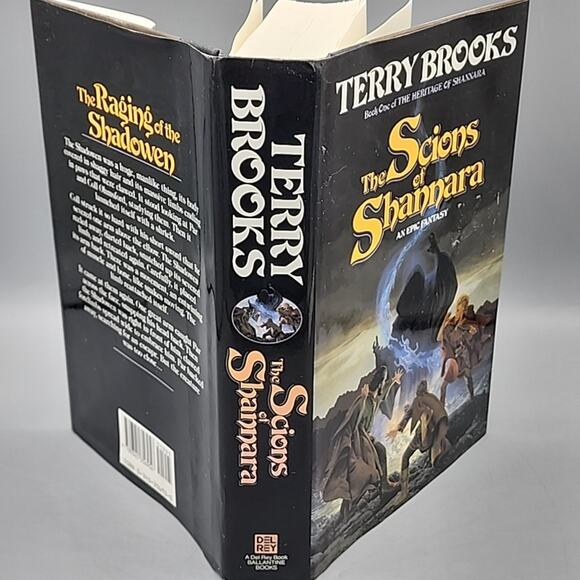Scions of Shannara Hardcover Terry Brooks 1990 First Edition An Epic Fantasy - Picture 4 of 16